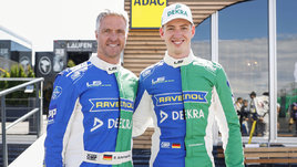 Ральф Шумахер и его сын Давид