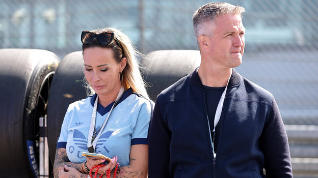 Ральф Шумахер (справа) и его жена Кора. Ральф Шумахер (справа) и его жена Кора