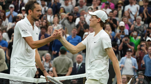 Даниил Медведев и Янник Синнер. Тенинсисты Даниил Медведев и Янник Синнер