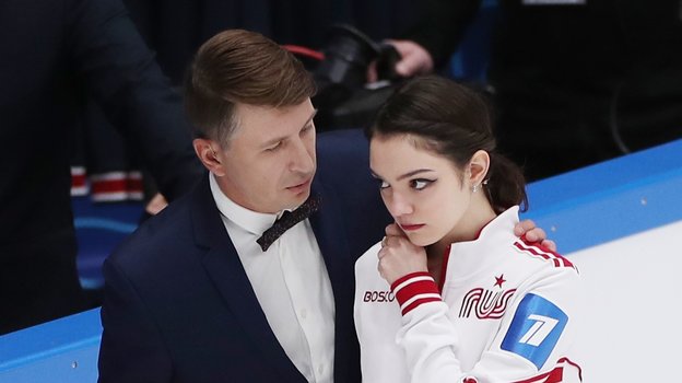 Алексей Ягудин и Евгения Медведева.