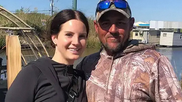 Лана Дель Рей с мужем Джереми Дюфреном.