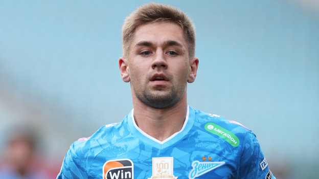 Юрий Горшков. Футболист «Зенита» Юрий Горшков