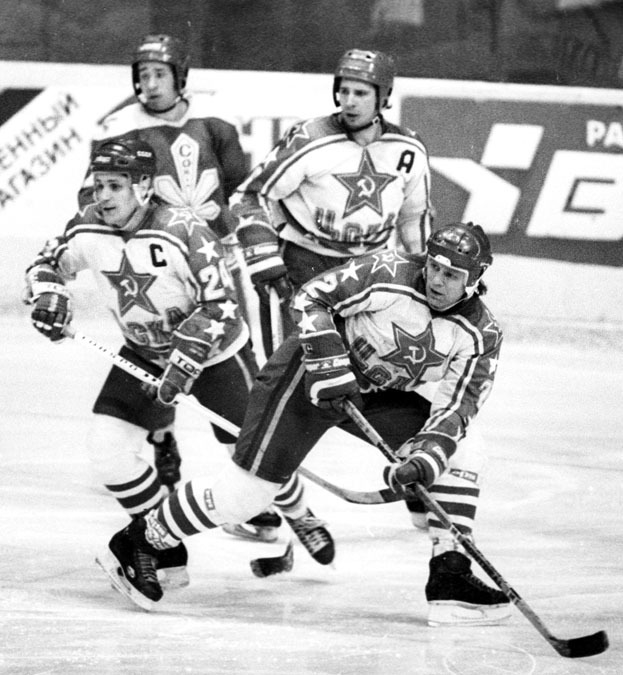 Сергей Макаров и Вячеслав Фетисов. Хоккеисты Сергей Макаров и Вячеслав Фетисов