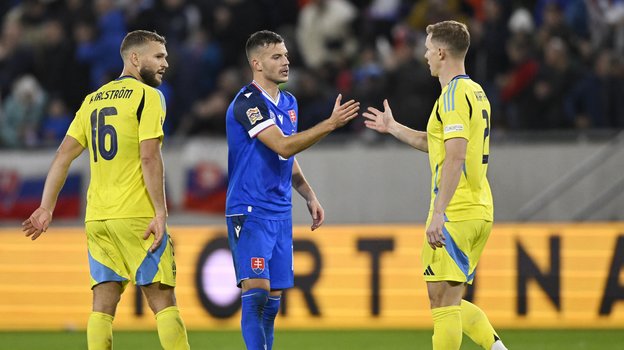 Швеция и Словакия сыграли вничью — 2:2.