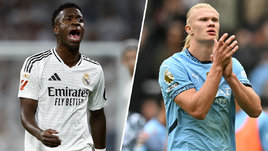 Футболисты Винисиус и Эрлинг Холанн