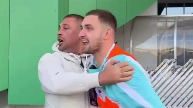 Михаил Литвин (справа).