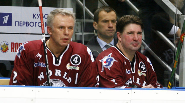 Вячеслав Фетисов и Алексей Касатонов. Вячеслав Фетисов и Алексей Касатонов