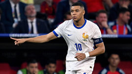 Футболист сборной Франции Килиан Мбаппе