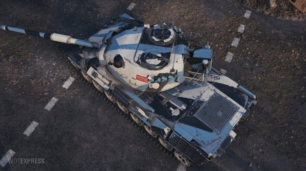 2D-стиль «Ослепляющий камуфляж» в «Мире танков».