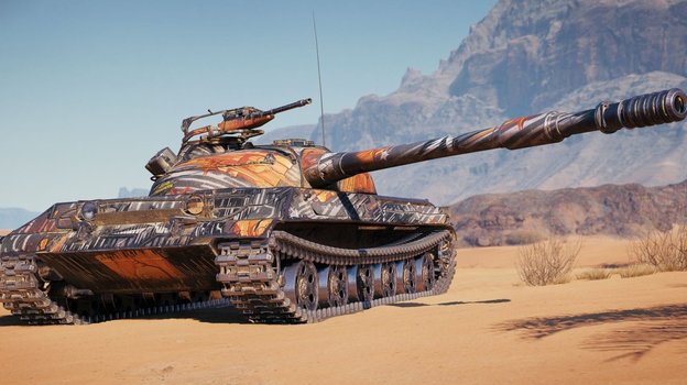 2D-стиль «В погонах с красным кантом» в «Мире танков».