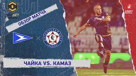 «Чайка» — «КАМАЗ»: ФНЛ, 14-й тур, видеообзор матча