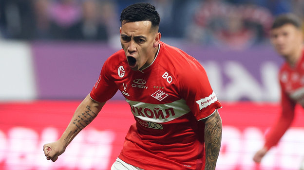 Эсекиэль Барко. Футболист «Спартака» Эсекиэль Барко