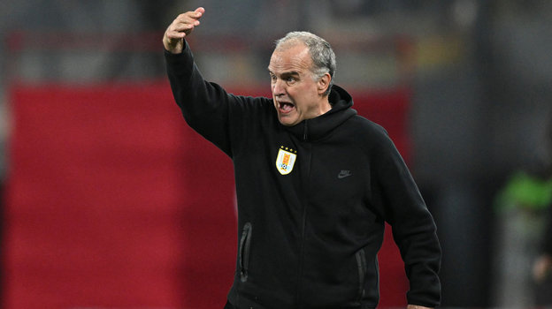 Марсело Бьельса. Главный тренер сборной Уругвая Марсело Бьельса