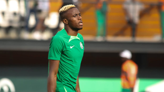 Виктор Осимхен. Футболист сборной Нигерии Виктор Осимхен