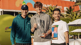 Даррен Кэхилл, Янник Синнер и Джакомо Нальди