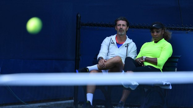 Патрик Муратоглу и Серена Уильямс.