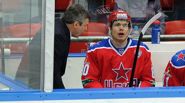 Никита Квартальнов (справа) и его отей Дмитрий Квартальнов.