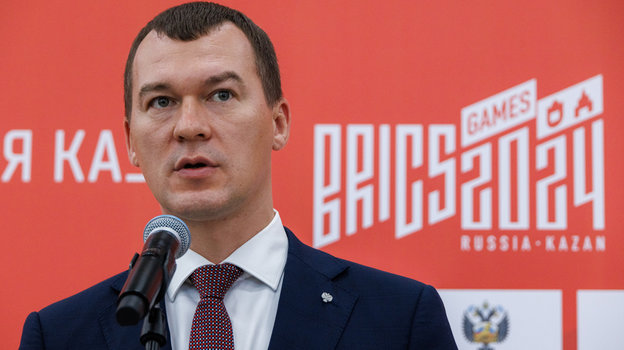 Михаил Дегтярев. Министр спорта РФ Михаил Дегтярев на Играх стран БРИКС-2024