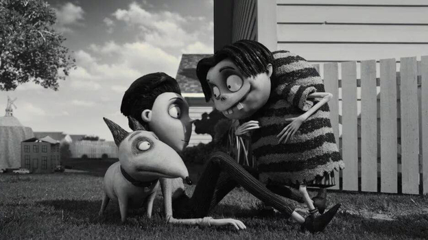 Кадр из мультфильма «Франкенвини», реж. Тим Бертон/ Walt Disney Studios Motion Pictures и Disney+