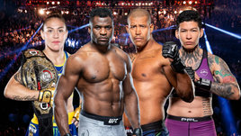 Нганну нокаутировал Феррейру, Сайборг победила Пачеко. Онлайн-трансляция турнира PFL