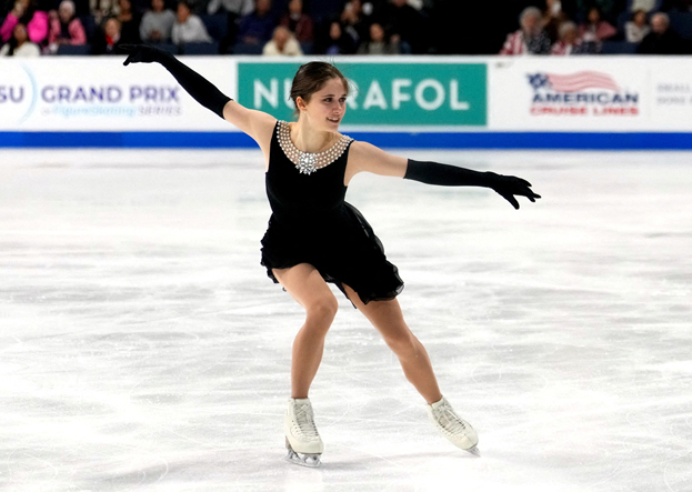 Изабо Левито. Фигуристка Изабо Левито