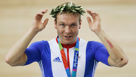 Велогонщик Крис Хой