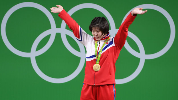 Рим Джон Сым. Тяжелоатлетка Рим Джон Сым