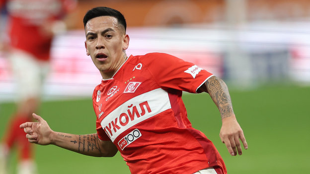 Полузащитник «Спартака» Эсекиэль Барко. Полузащитник «Спартака» Эсекиэль Барко