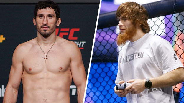 Шара Буллет (справа) и Армен Петросян. Бойцы UFC Шара Буллет (Шарабутдин Магомедов) и Армен Петросян