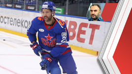 Хоккеист СКА Сергей Толчинский