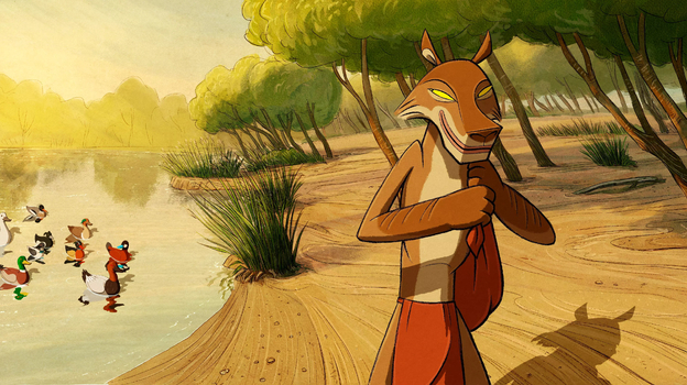 Кадр из мультфильма «Четыре души Койота» / реж. Арон Гаудер / Cinemon Entertainment