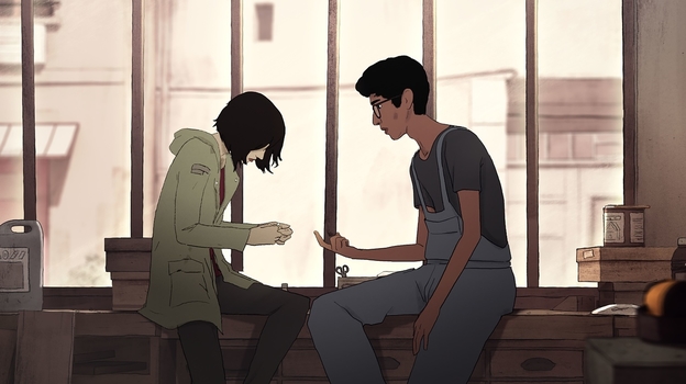 Кадр из мультфильма «Я потеряла свое тело» / реж. Жереми Клапен / Xilam Animation