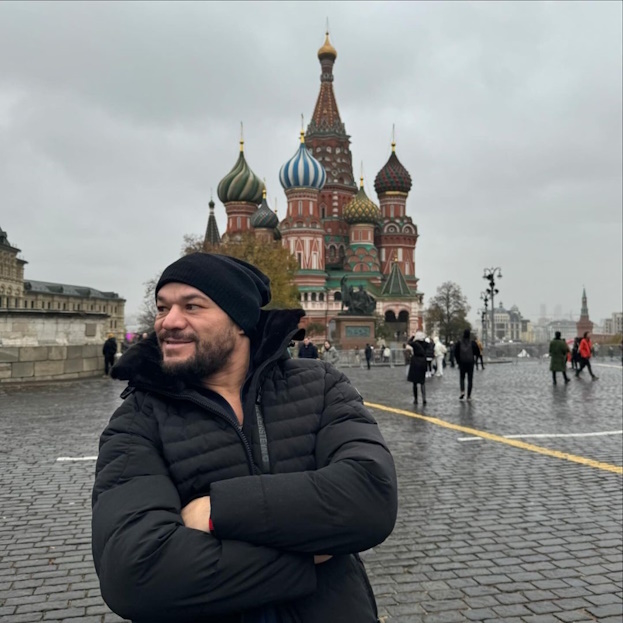 Глейсон Тибау на Красной площади. Боец ММА Глейсон Тибау