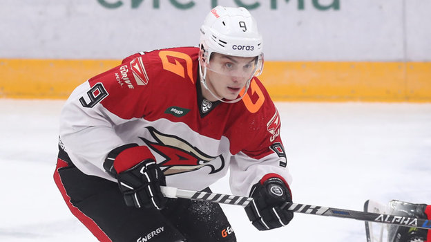 Форвард «Авангарда» Николай Прохоркин. Хоккеист «Авангарда» Николай Прохоркин