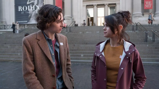 Кадр из фильма «Дождливый день в Нью-Йорке» / реж. Вуди Аллен / Amazon Studios