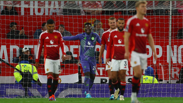 Вратарь «Манчестер Юнайтед» Андре Онана.