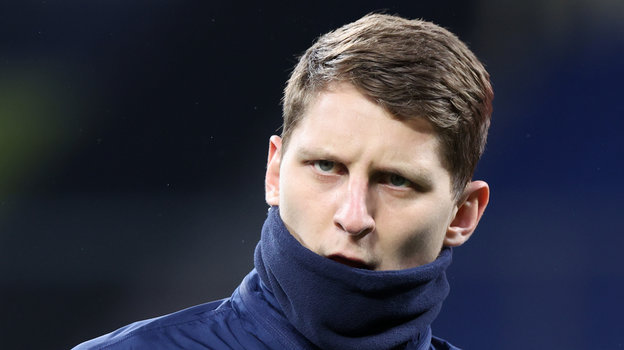 Игорь Дивеев на тренировке сборной России.