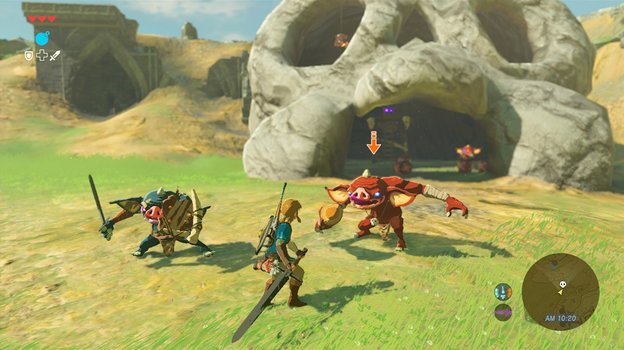 The Legend of Zelda: Breath of the Wild.