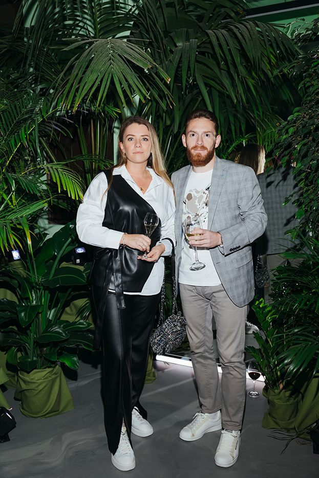 Максим Максимов вместе с супругой Александрой.