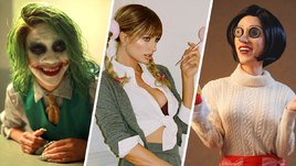 Звездные образы на Хэллоуин