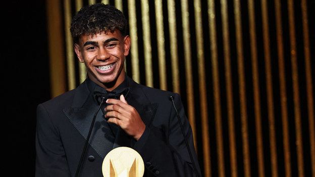 Нападающий «Барселоны» Ламин Ямаль. Нападающий «Барселоны» Ламин Ямаль