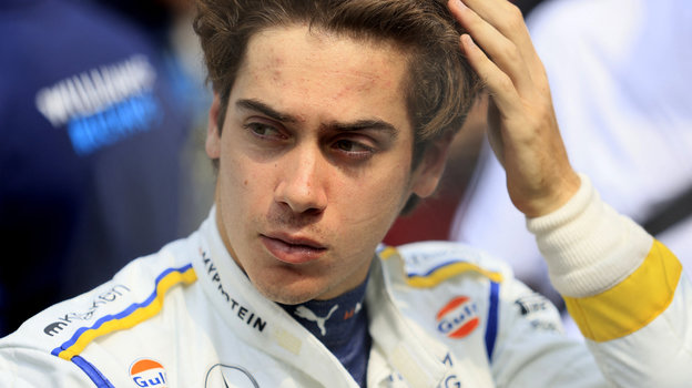 Гонщик «Уильямс» Франко Колапинто. Гонщик «Уильямс» Франко Колапинто