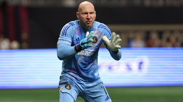 Вратарь «Атланты» Брэд Гузан. Вратарь «Атланты» Брэд Гузан