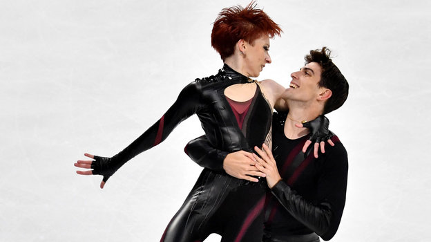 Фигуристы Евгения Лопарева и Жоффре Бриссо. Фигуристы Евгения Лопарева и Жоффре Бриссо