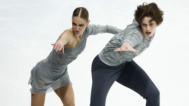 Фигуристы Екатерина Гейниш и Дмитрий Чигирев. Фигуристы Екатерина Гейниш и Дмитрий Чигирев