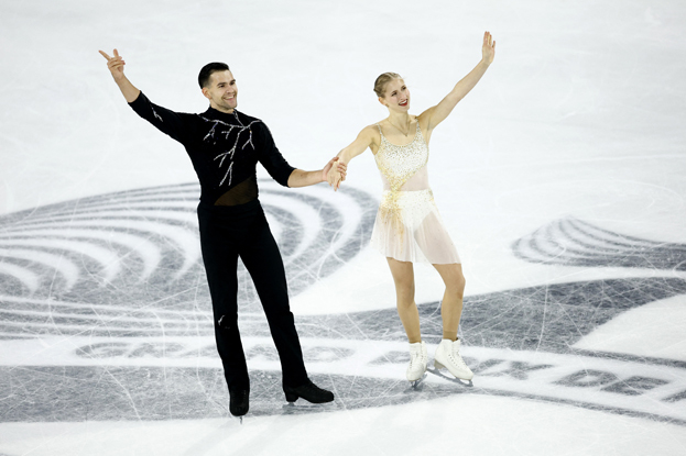 Фигуристы Никита Володин и Минерва Хазе. Фигуристы Никита Володин и Минерва Хазе