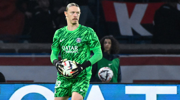 Вратарь «ПСЖ» Матвей Сафонов. Вратарь «ПСЖ» Матвей Сафонов