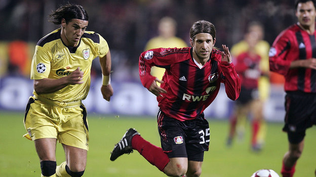 Матч «Байер» — «Ливерпуль» в сезоне-2004/05.