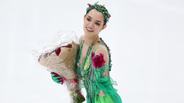 Фигуристка Евгения Медведева. Фигуристка Евгения Медведева