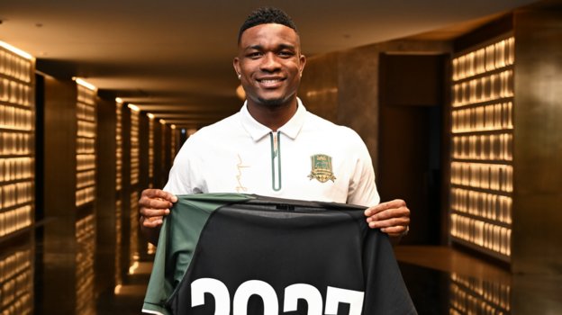 Джон Кордоба продлил контракт с Краснодаром до лета 2027 года.